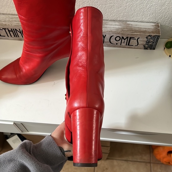 JIMMY CHOO RED BOOTS! - Picture 8 of 16